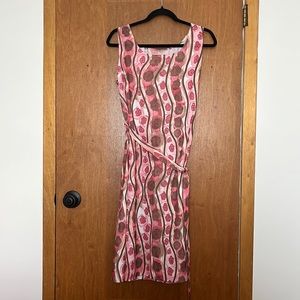 Sleeveless midi dress